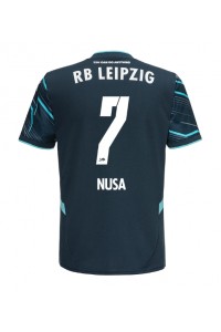 RB Leipzig Antonio Nusa #7 Voetbaltruitje 3e tenue 2024-25 Korte Mouw